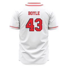 Teepact Jed Boyle 43 St. Johns NCAA Baseball Jersey