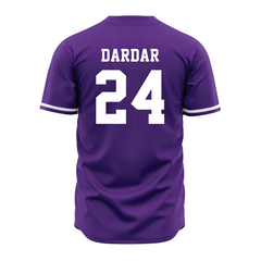 Teepact Seth Dardar 24 Kansas State NCAA Baseball Jersey