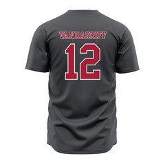 Teepact Audrey Vandagriff 12 Alabama NCAA Baseball Jersey